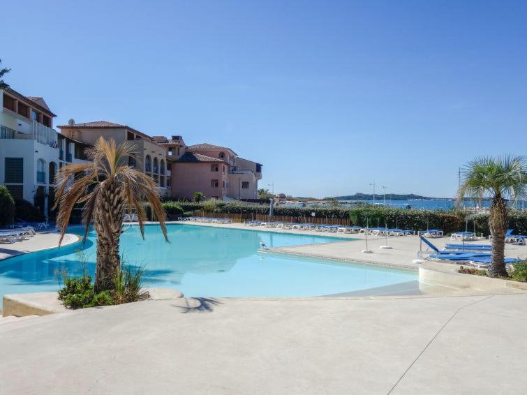 Appartement T2 avec piscine a 100 m de la plage Six-Fours-les-Plages Extérieur photo